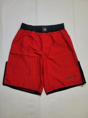 Century Martial Arts Red MMA Fight Shorts Size 30 Combat Athletic